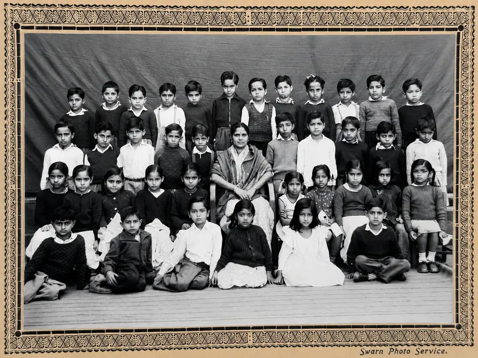 School photograph: Class III, 1962-63